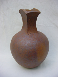vase+col carré - H: 26 x D:17 